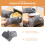 1 Set Silikon Backofenhandschuhe Mit Gittermuster 10