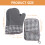 1 Set Silikon Backofenhandschuhe Mit Gittermuster 7