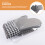 1 Set Silikon Backofenhandschuhe Mit Gittermuster 4