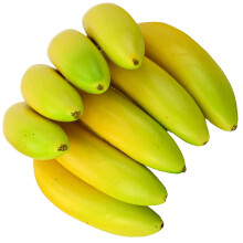 3 Bund Kunststoff-Banane Fotografie-Requisiten