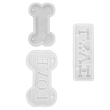1 Set Hundemarke Form, Geformte Harzform, Diy Kristall Epoxidharz Form