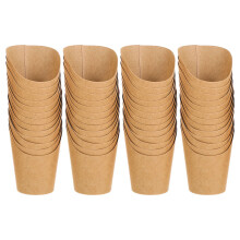 Fry Cups Frites Aus Kraftpapier 50