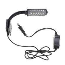 2Stk LED-Aquariumleuchte Wasserdichte Clip-On-Fischtanklampe