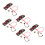 5 Sets 6-Pin PCI-Adapter GPU Riser Zubehör 1