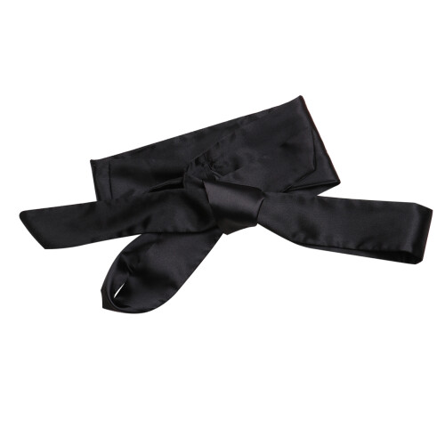 Omeite Damen Gürtel Vollsatin Mit Schleife Uni 2