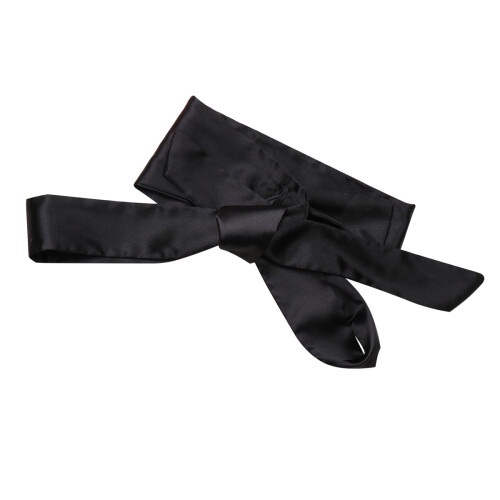 Omeite Damen Gürtel Vollsatin Mit Schleife Uni 1