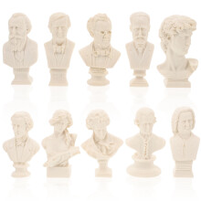 10 Büste Statue Wohnaccessoire Figur Skulptur Aus