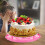 Cake Tragetasche Rosa Kunststoff 29,95x29,95x15,57 Cm 1 11