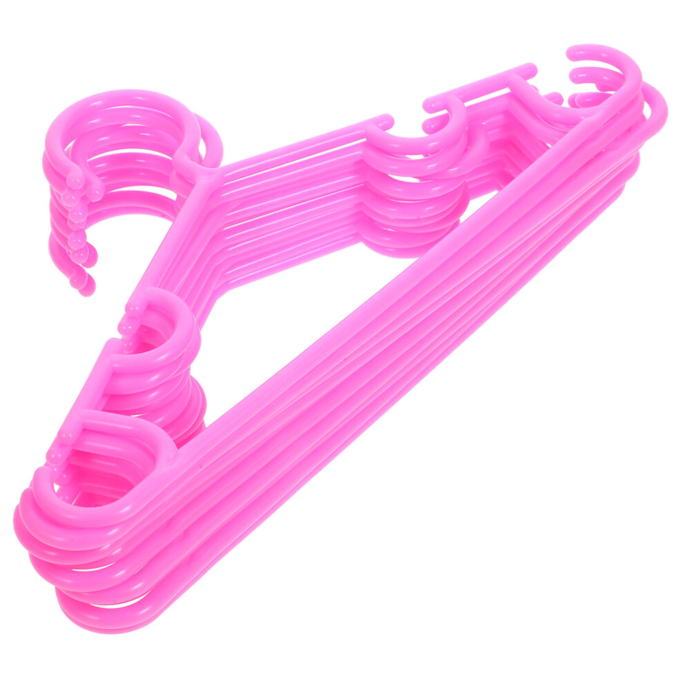 Wieszaki Dla Dzieci 10 Sztuk AntypośLizgowe Plastikowe WytrzymałE-image