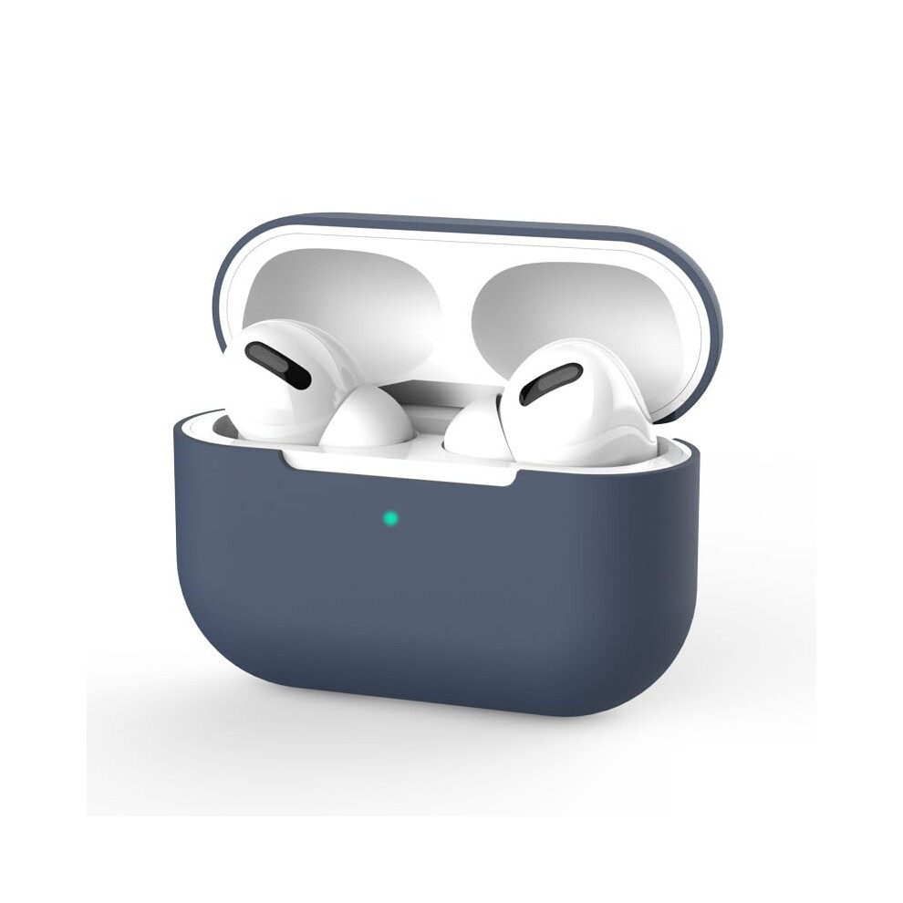 Protective Case For Airpods Pro - Compatible With Airpods Pro 1St/2Nd/3Rd Gen - Dark/Blue 9084446440706