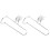 2 Mount Hard Skate Rack 24x8,5x6 Cm Silber 10