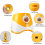Dog Automatic Ball Launcher 3 Modes Interactive Indoor Ball Launcher For Small And Medium Dogs, Includes 6 Balls 4