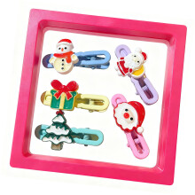 Festival Plastic Hair Clip Cartoon Design Kids Hairpins-D