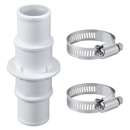 Pool Vacuum Hose Adapter For Pool Hose, Hose Joint, Easy To Install, 1 Set