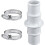 Pool Vacuum Hose Adapter For Pool Hose, Hose Joint, Easy To Install, 1 Set 2