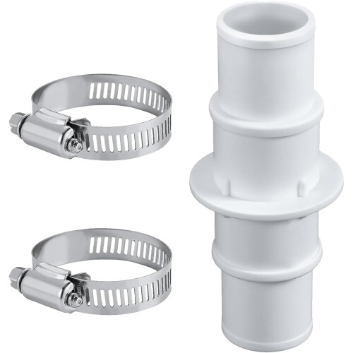Pool Vacuum Hose Adapter For Pool Hose, Hose Joint, Easy To Install, 1 Set 1