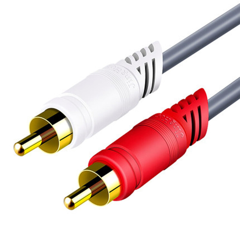 2Rca Audiophiles Cable 2Rca Male To 2Rca Male Stereo Audio Cable For Home Theater And Hifi Gold 9016109465795
