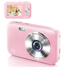 Digitalkamera 1080P 44 MP 16-fach Zoom 2,4-Zoll-Bildschirm Pink