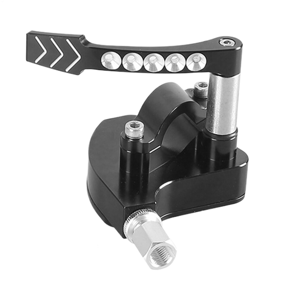 Throttle Thumb Assembly For Atv Lever Control, Alloy Thumb Replacement, Anodized Throttle Handle, 7/8 Lever Kit, Black 9354506310639
