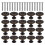 20 Sets Box Legierungs-Rundgriff Türgriff Antik 6
