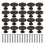 20 Sets Box Legierungs-Rundgriff Türgriff Antik 4