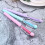 3Pcs Nail Art Dotting Pen Set Assorted Colors Rhinestones Picker Tools 8