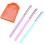 3Pcs Nail Art Dotting Pen Set Assorted Colors Rhinestones Picker Tools 10
