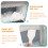 10pcs ice scrapers for refrigerator and windshield snow removal 10