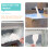 10pcs ice scrapers for refrigerator and windshield snow removal 7