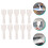 10pcs ice scrapers for refrigerator and windshield snow removal 4