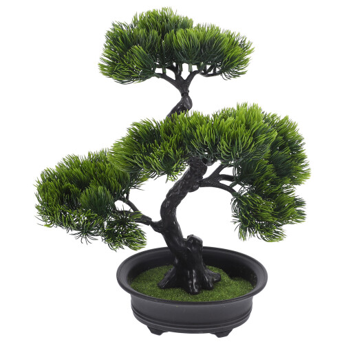 2 Unidades De Bonsai Artificial De Para Decoração 1
