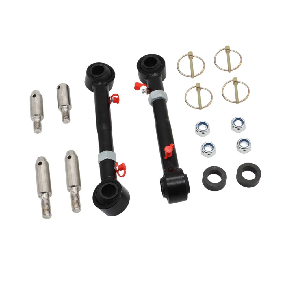 Adjustable Front Sway Bar Links Quicker Disconnect System For 2.5-6 Inch Lift Wrangler Jk Jku 2007-2018 Replacement 9354506312763