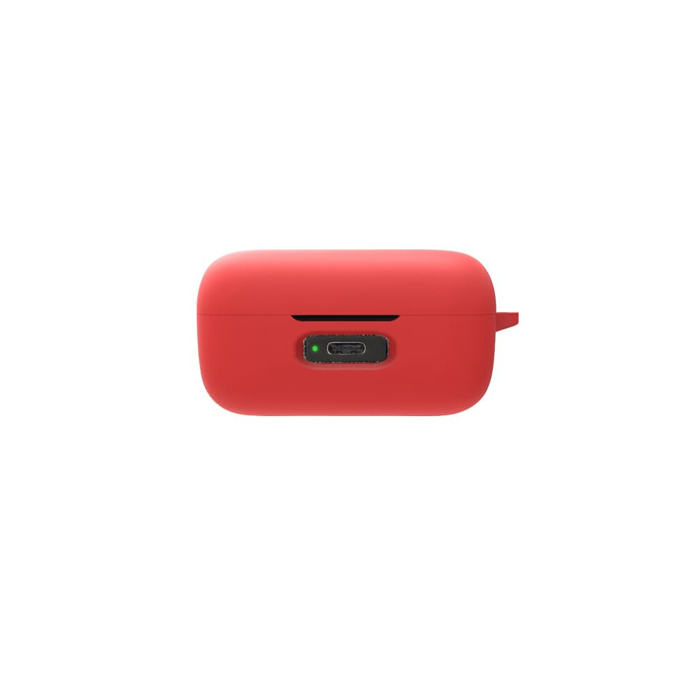 Bluetooth Earphone Case Cover For Sennheiser Momentum True Wireless 4 - Shockproof Silicone Case In Red 9354506313074