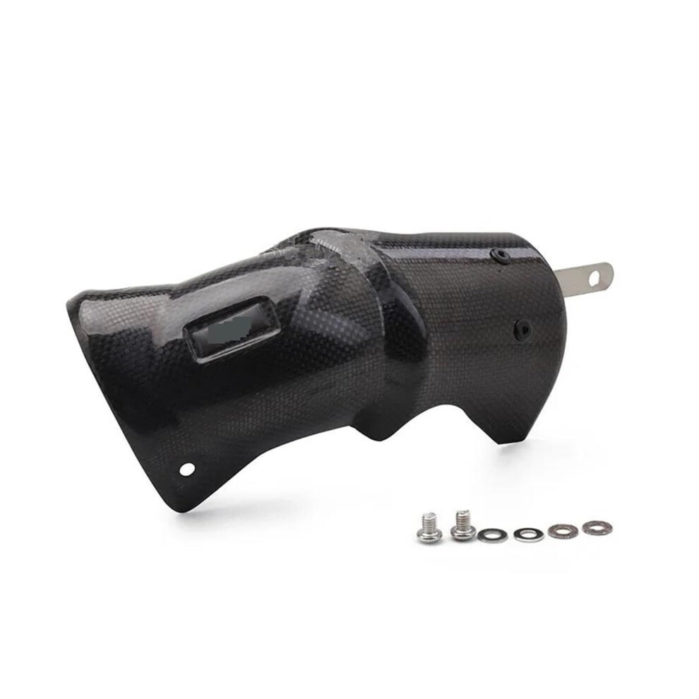 Exhaust Muffler Pipe For Bmw S1000rr S1000r R1200gs Middle Link Carbon Fiber Heat Shield Cover 9084446445527