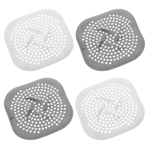 4St Silikon Ablauf Haarfilter Für Waschbecken