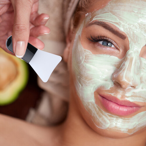10Stk Silikon Make-Up Gesichtsbürste Für Einfache Anwendung 2
