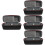4Pcs Wear-Resistant Wireless Speaker Storage Box Black Protector 6