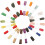 20Rolls Polyester Gift Wrapping Ribbon Assorted Colors Durable Craft 1