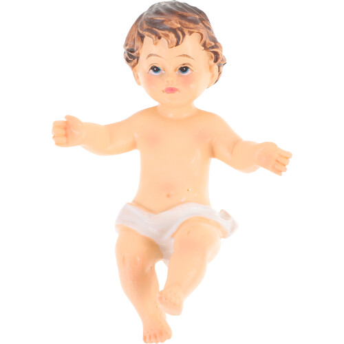 Estátua De Bebê Jesus Miniatura Decoração 1