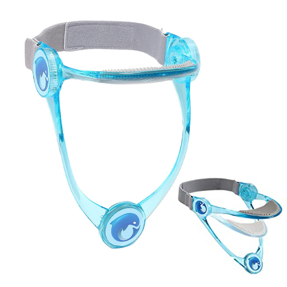 360 Degree Adjustable Neck Brace For Neck Pain Relief Blue Forward Head Posture Correction And Cervical Spine Support