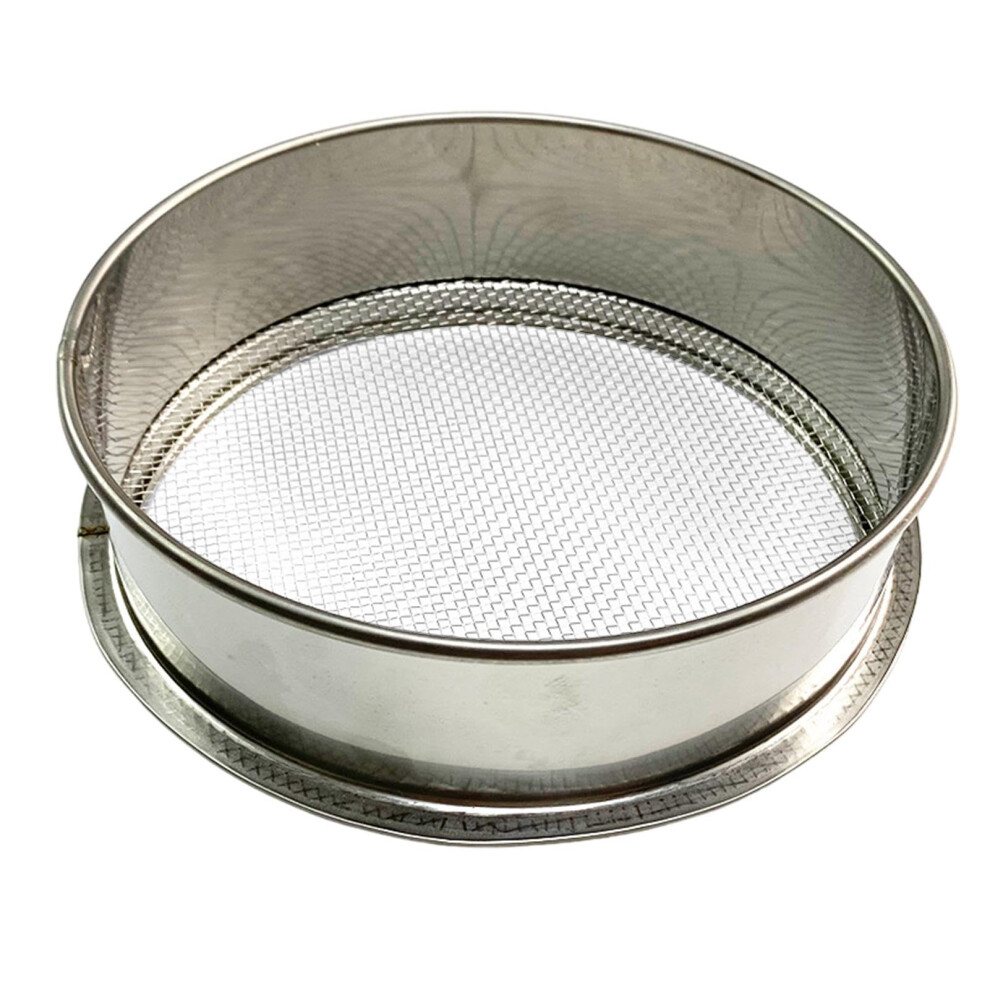Floor Sieve Fine Mesh For Gardening 30cm 3mm 8 Mesh Metal Kitchen Sieve For Rice Pasta Flour Hand Held Floor Sieve-image-OPC-PMBDNFS-NEW