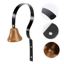 Metal Dog Bell For Potty Training Solid Metal Doorbell Brass Bell Easy Installation For Puppy And Adult Dog Housebreaking