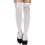 WHITE HOLD-UP STOCKINGS  with WHITE BOWS Halloween 1