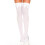 WHITE HOLD-UP STOCKINGS  with WHITE BOWS Halloween 2
