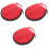 3Pcs Estojo Pequeno Para CD Com Suporte Para 20 CDS 3