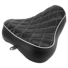 Motorcycle Two-Up Seat For Harley Sportster 883 1200 Forty-Eight 1983-2003 Custom Front Driver Solo Cushion