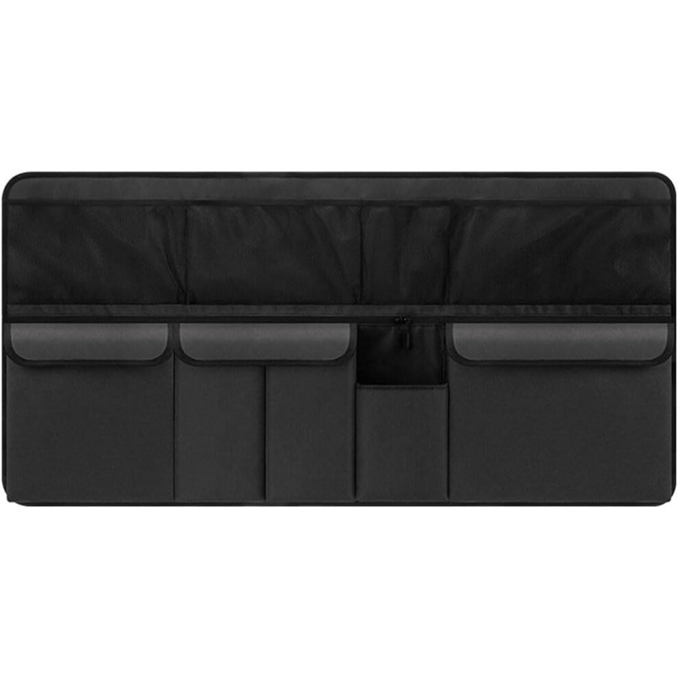 Car Trunk Organizer For Nissan Micra K14 Boot Storage Collapsible Multi Compartment Waterproof Cargo Bag 105X51 Cm 9354506317799