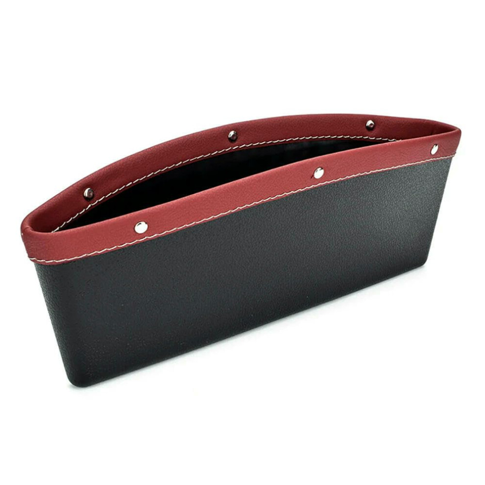 Car Seat Gap Organizer Filler Universal Center Console Storage Pocket Car Accessories Interior Red 9016109467805
