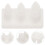 Mlins Spinner Set Polymer Ton Ohrring Form 2,30x1,20x1,20 cm 5