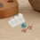 Mlins Spinner Set Polymer Ton Ohrring Form 2,30x1,20x1,20 cm 6